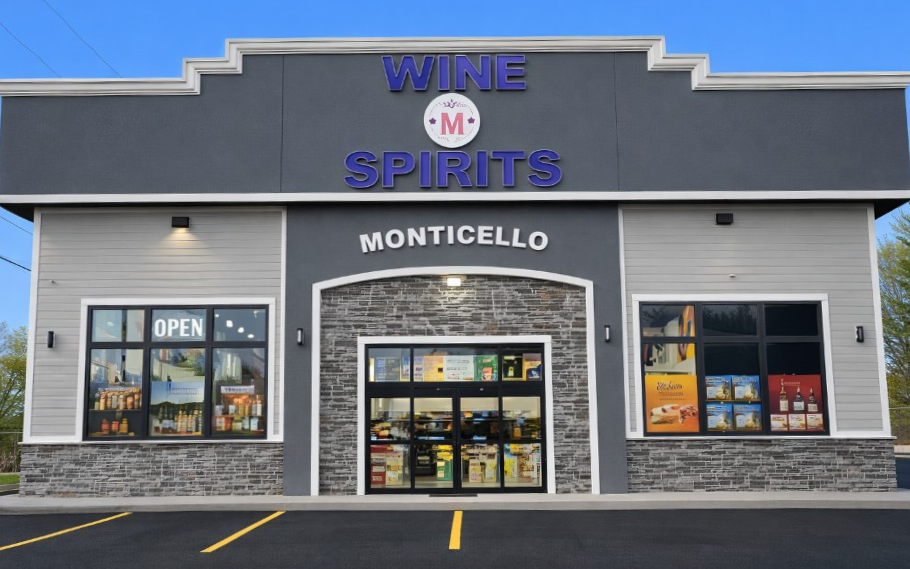 Monticello Wine & Spirits — store exterior
